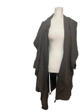 AllSaints Parka Jacket Grey Size 6